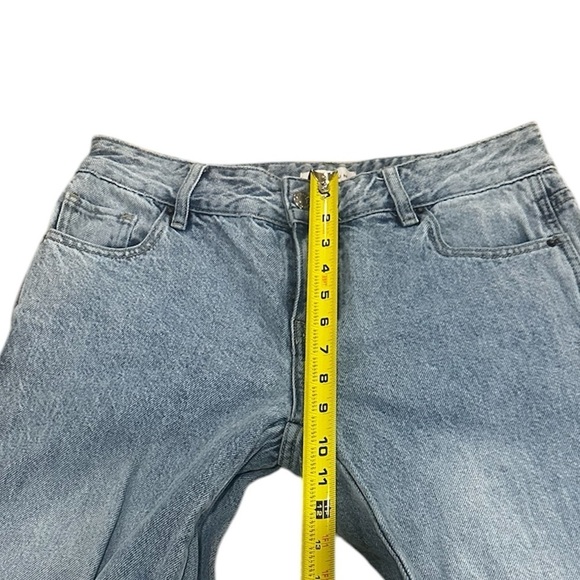 PacSun Casey Ripped Knees Low Rise Baggy Jeans Medium Indigo 27 - Picture 12 of 14